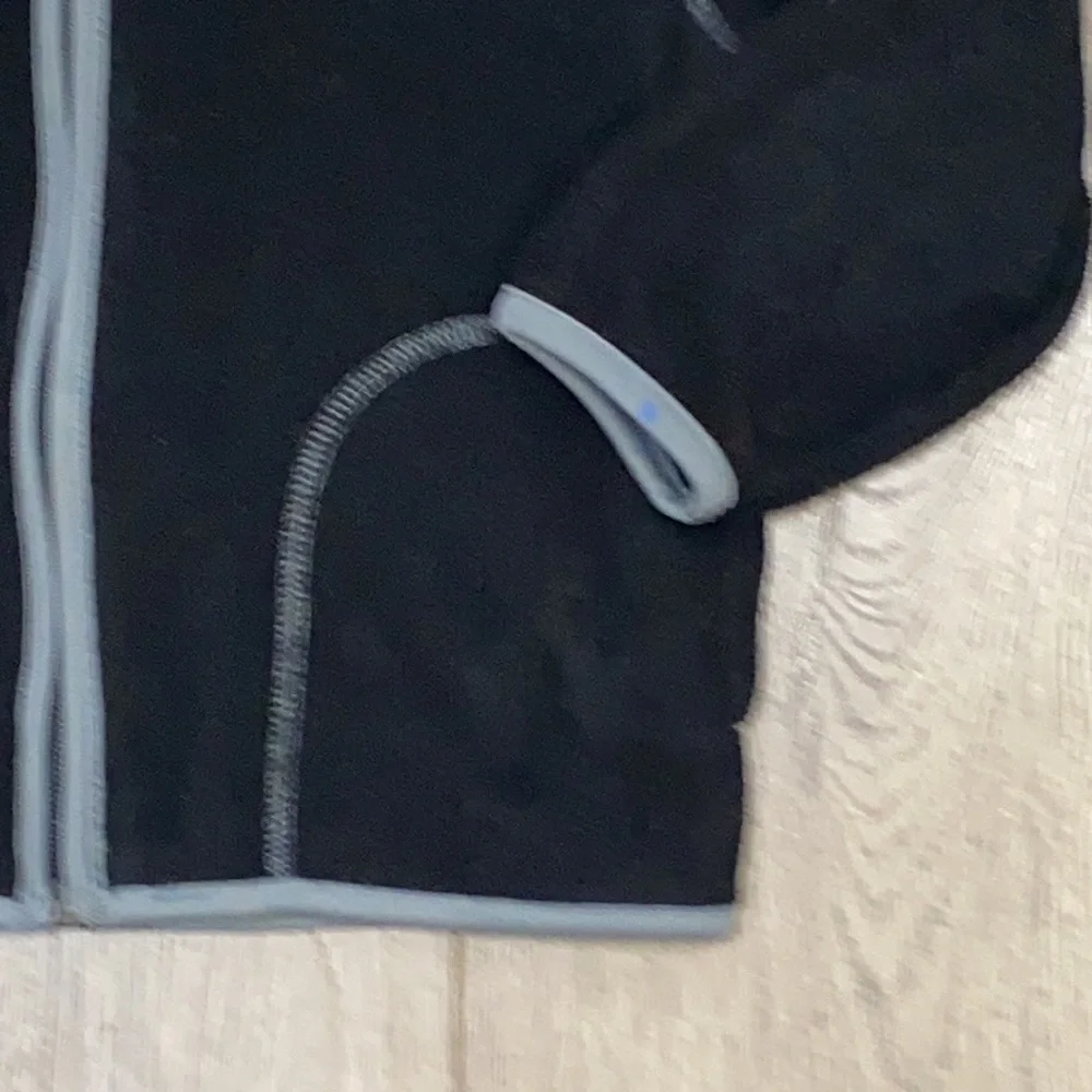 Old Navy Toddlers Black Poly Fleece Hoodie
